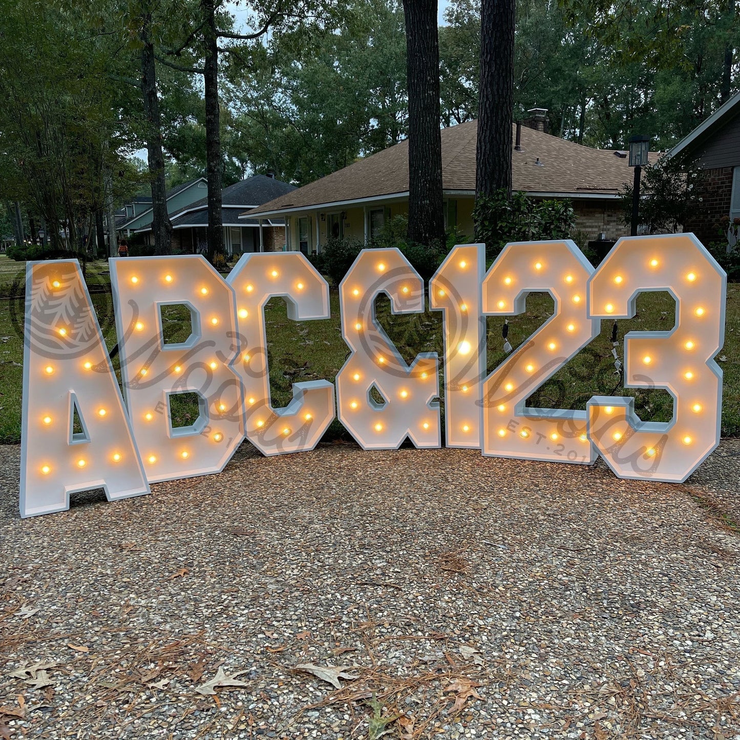 Marquee Letters & Numbers (2ft - 4ft)